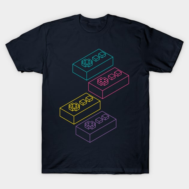 Neon Gamer T-Shirt by Dellan